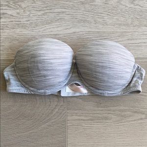 Pink by Victoria Secret strapless push up bra